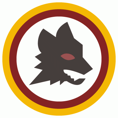 italian serie a as roma pres secondary logo t shirt iron on transfers